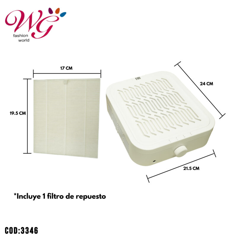 Extractor De Polvo Profesional Para Uñas Bbb - Imagen 6