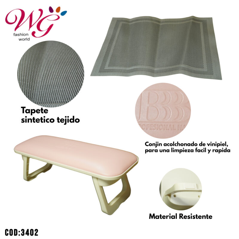 Reposa Manos Para Aplicación De Uñas - Imagen 3