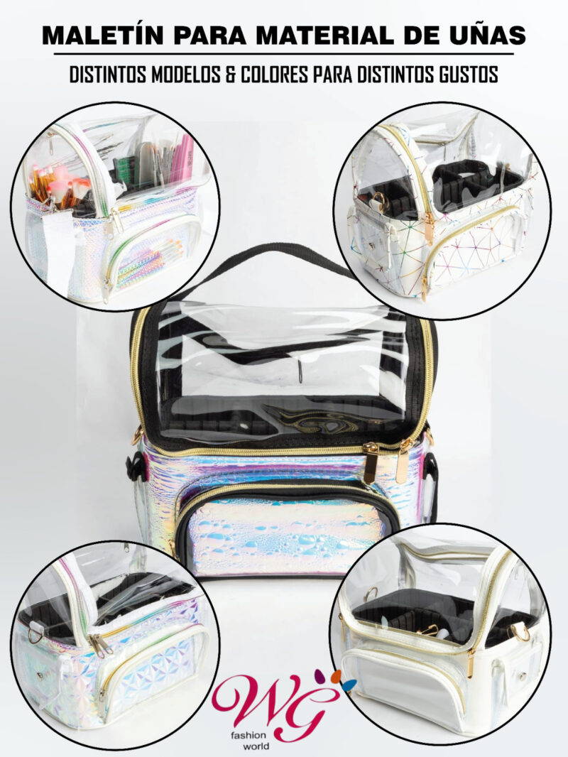 Maletín Para Maquillaje Profesional (tornasol) - Imagen 7