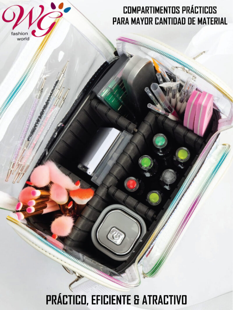 Maletín Para Maquillaje Profesional (tornasol) - Imagen 3