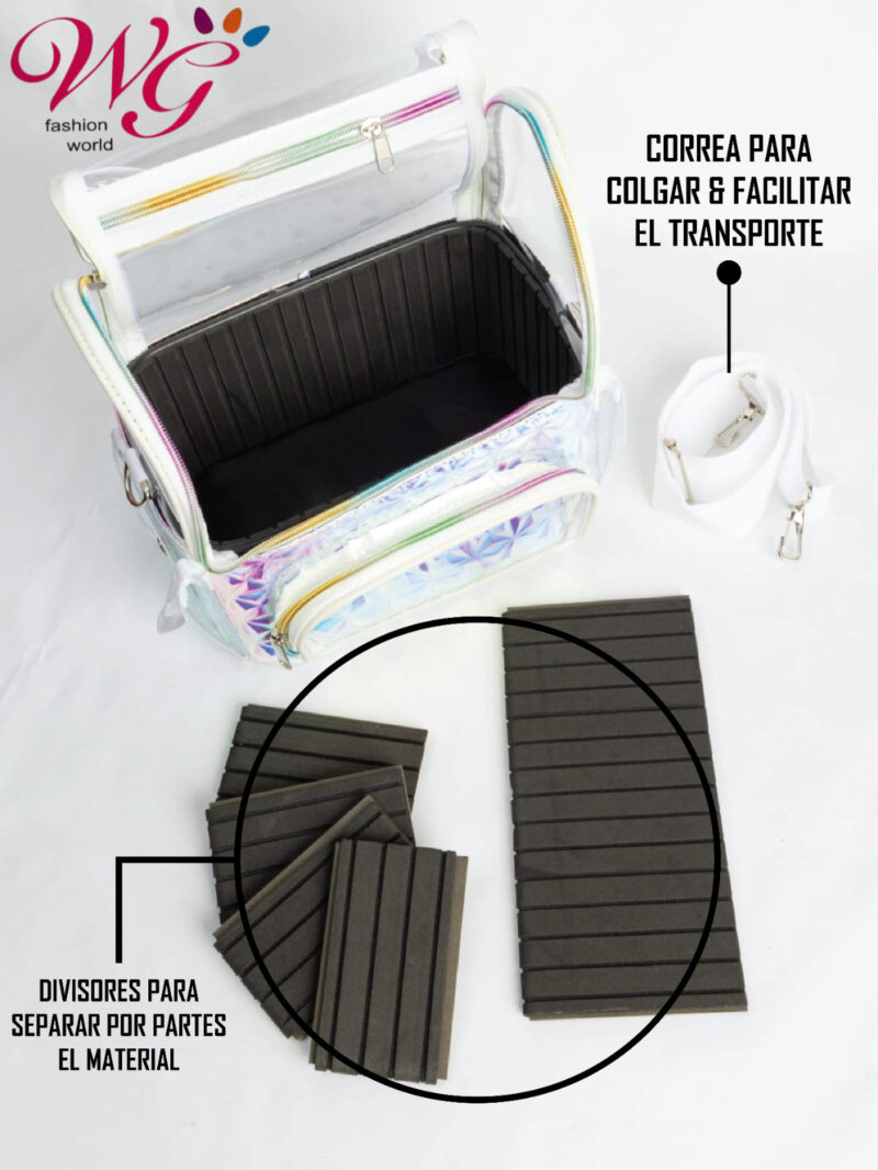 Maletín Para Maquillaje Profesional (tornasol) - Imagen 2
