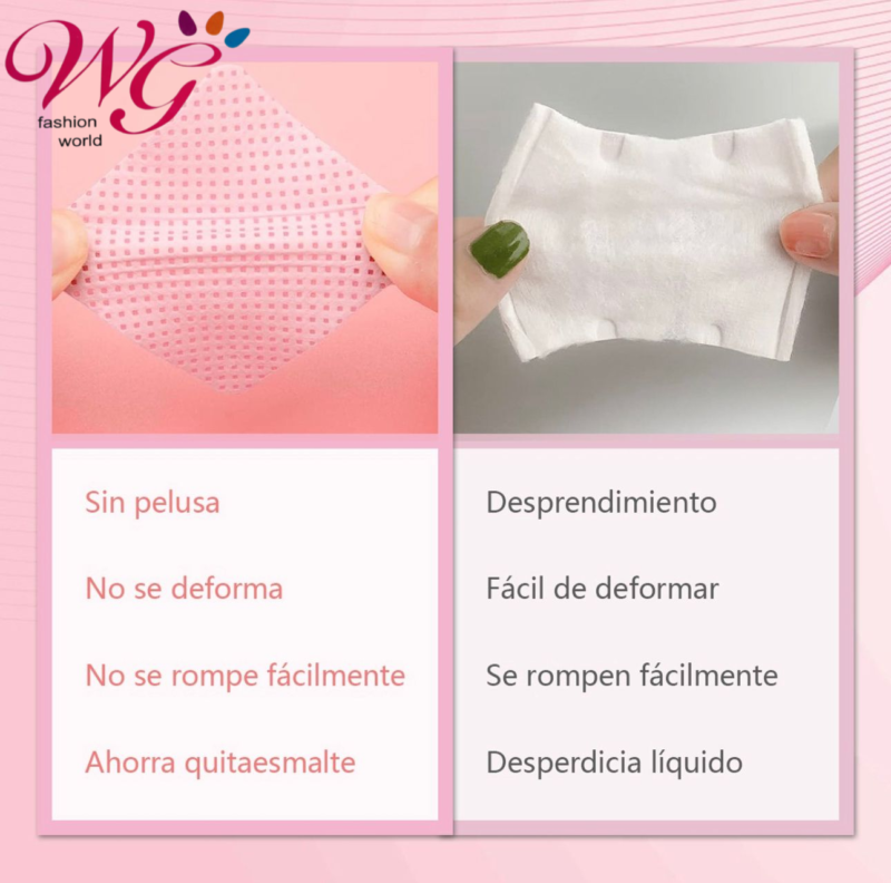 Toallitas Para Limpiar Adhesivo Extensiones Pestañas - Imagen 7