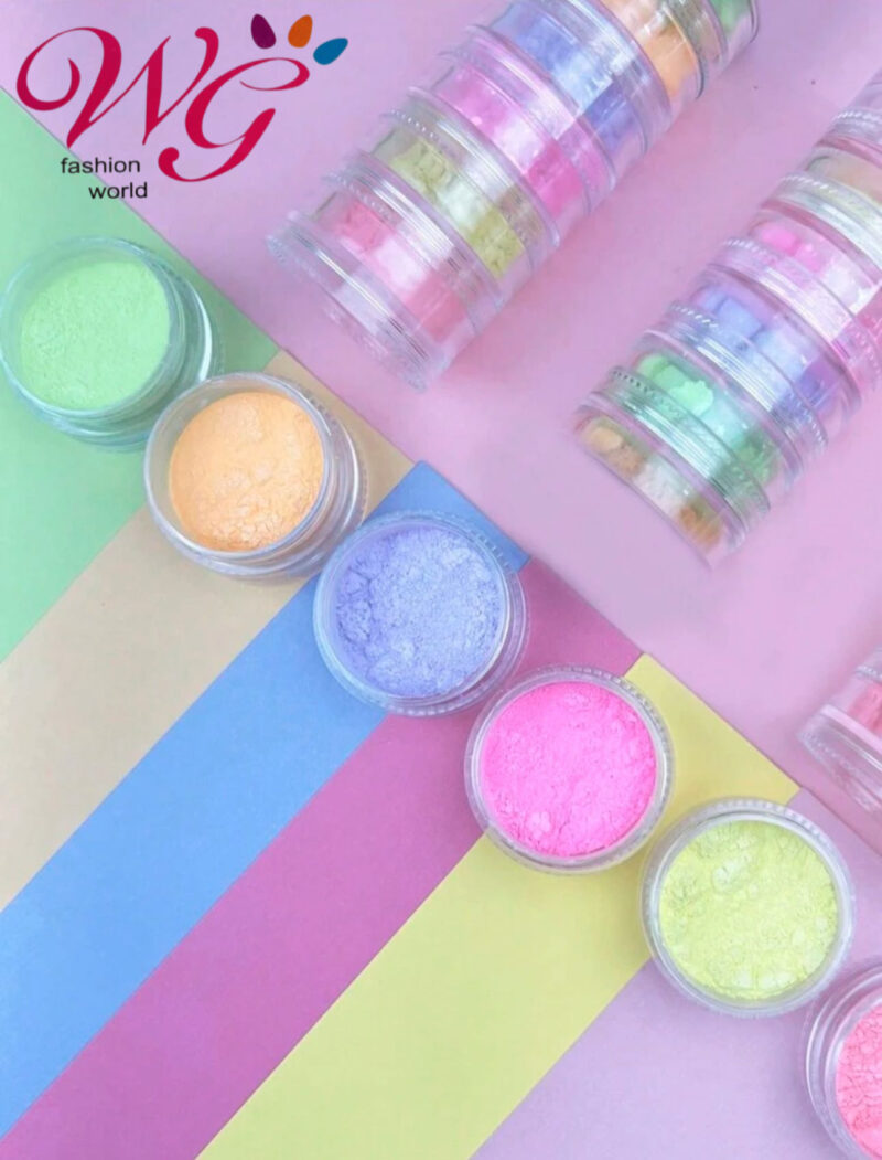 Pigmentos Neón Y Pastel Para Uñas O Maquillaje - Imagen 2