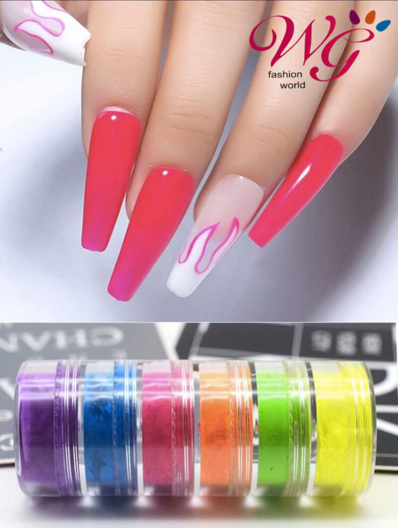 Pigmentos Neón Y Pastel Para Uñas O Maquillaje - Imagen 3