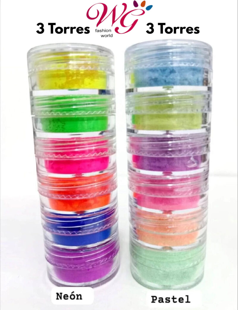 Pigmentos Neón Y Pastel Para Uñas O Maquillaje - Imagen 9