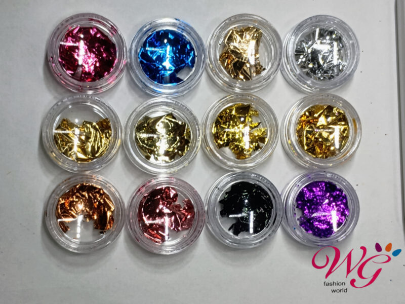 Hoja De Oro Metálica Para De Uñas - Imagen 4