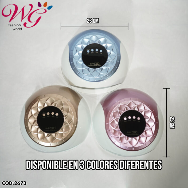 Lampara Profesional Para Uñas Sun S9 - Imagen 5