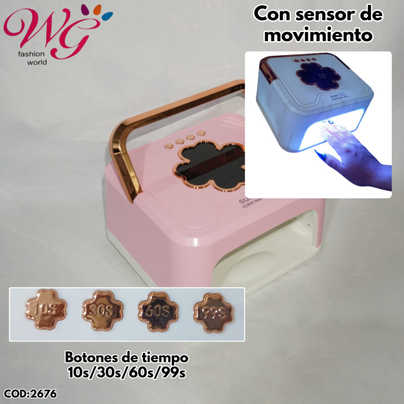 Lampara Profesional Para Uñas Sun L1 - Imagen 2