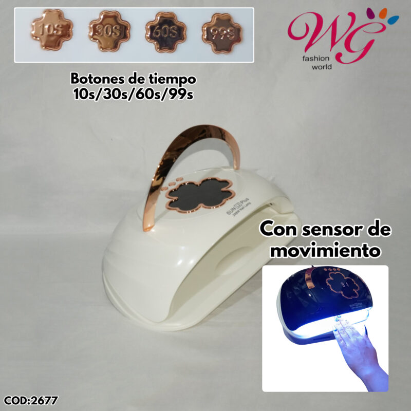 Lampara Profesional Para Uñas Sun L2 Plus - Imagen 3