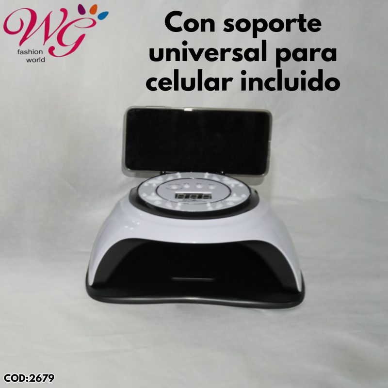 Lampara Profesional Para Uñas Sun C6 Plus - Imagen 3