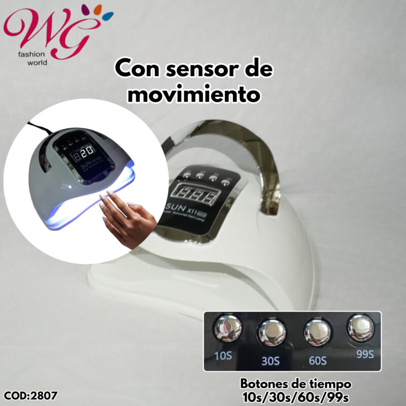 Lampara Para Uñas Profesional X11 Max - Imagen 4
