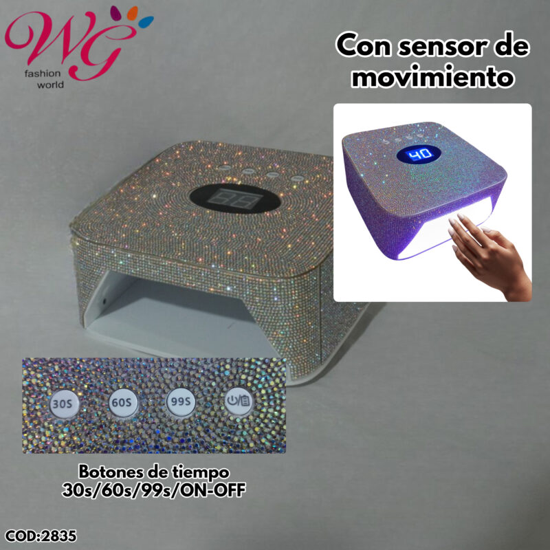 Lampara Para Uñas Profesional Cordless Recargable - Imagen 4