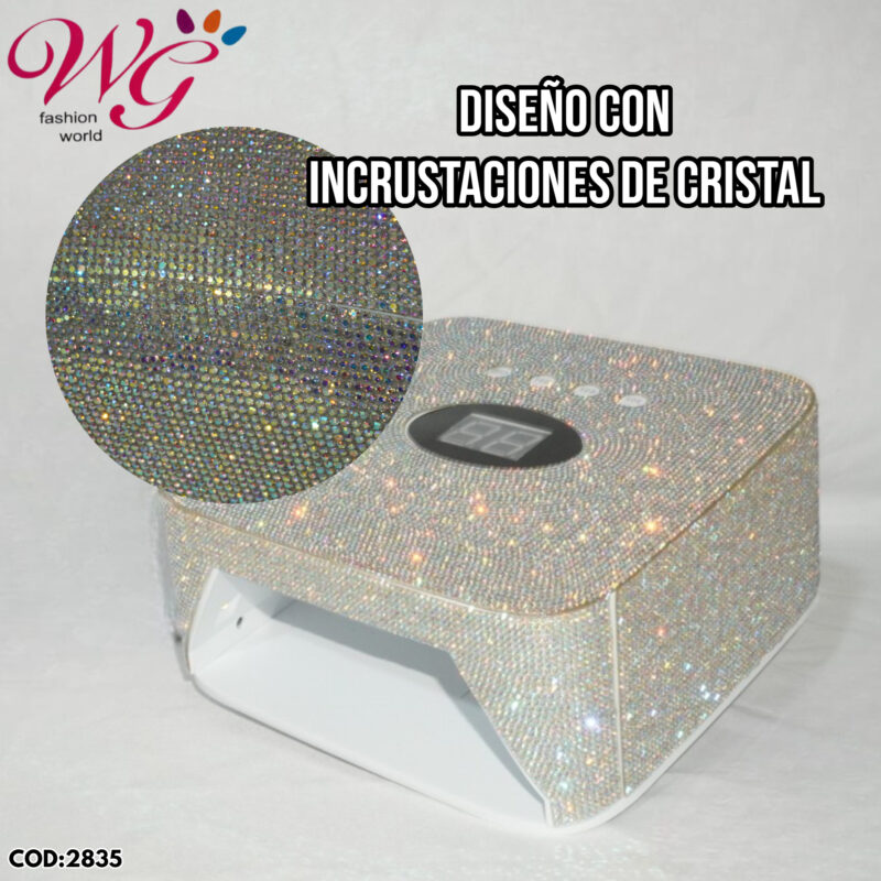 Lampara Para Uñas Profesional Cordless Recargable - Imagen 2