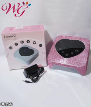 Lampara Profesional Uv/led Cordless Recargable Con Piedra